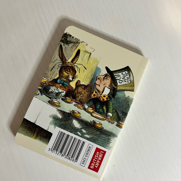 British Museum - Rabbit and Mad Hatter Pocket Notebook - Picture 2 of 2